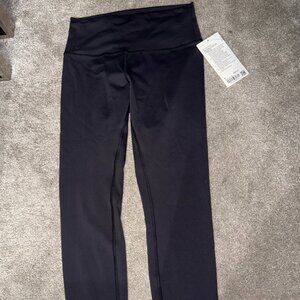 LULULEMON "WUNDER TRAIN" WOMENS BLACK LEGGINGS- SIZE 8. BRAND NEW WITH TAGS